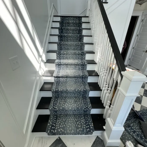 luxury stairs remodeling in Decatur AL from Alabama Custom Flooring & Design